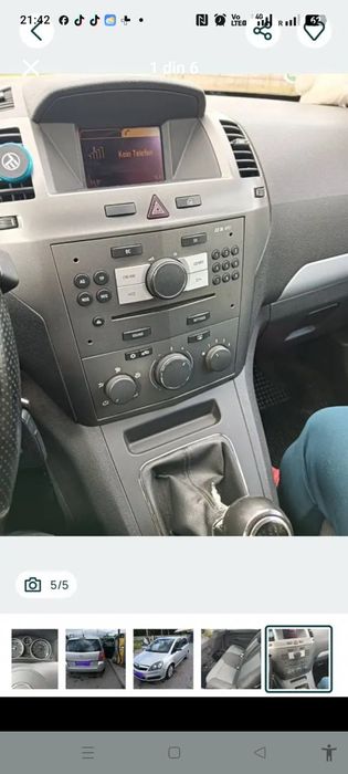 Vând Opel Zafira