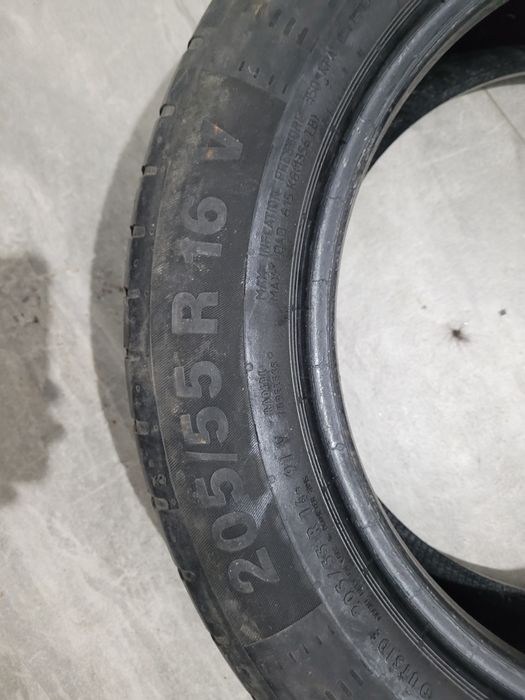 1 anvelopa 205 55 16 Continental, profil 6-7 mm, dot 0819