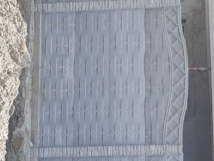 Gard din beton armat cu FATA DUBLA/placi prefabricate Calarasi