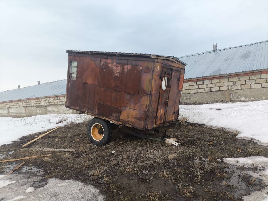 Продам срочно будка прицеп