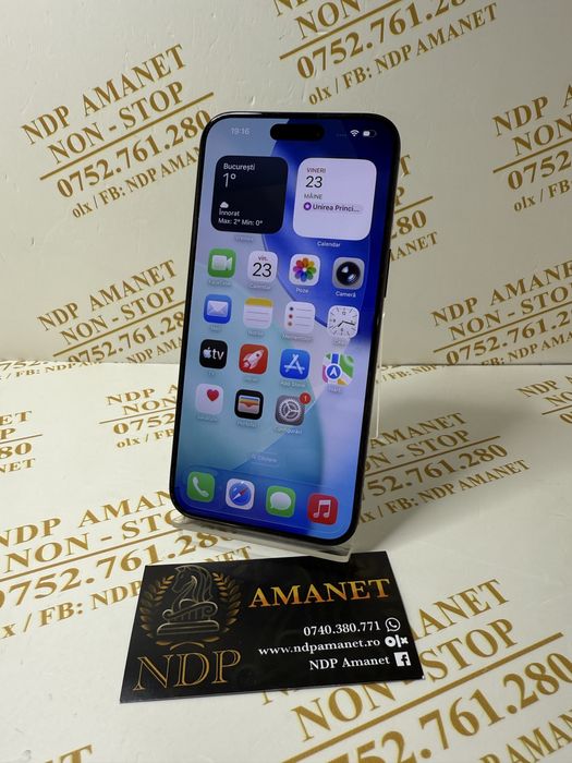 NDP Amanet Braila Iphone 15 Pro Max (48183)
