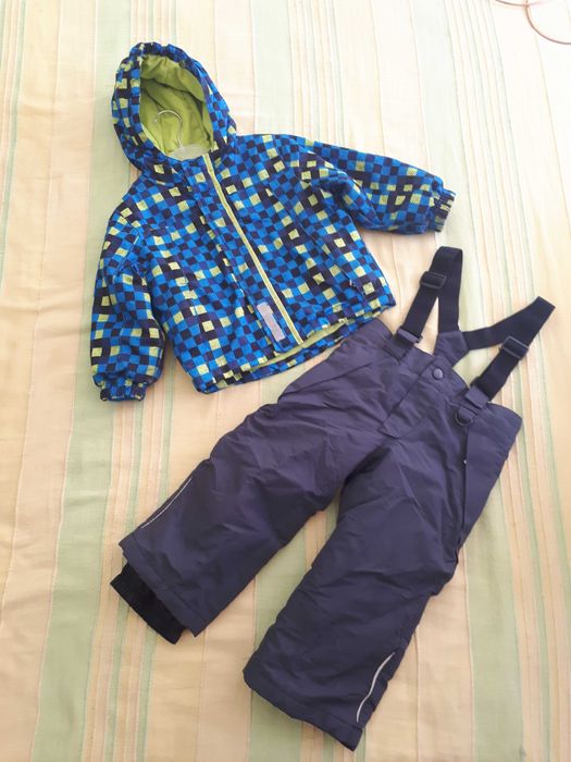 Зимен комплект за момче яке и панталон 86/92