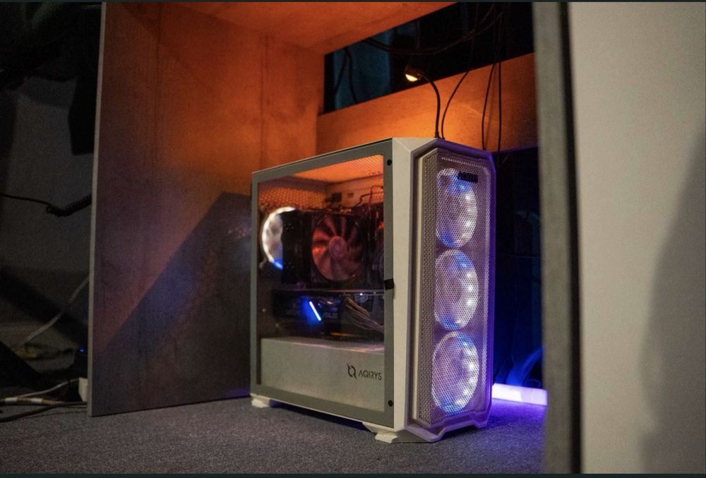 PC GAMING – Ryzen 7 5800X + RX 7800 XT + 32GB RAM + 2 MONITOARE