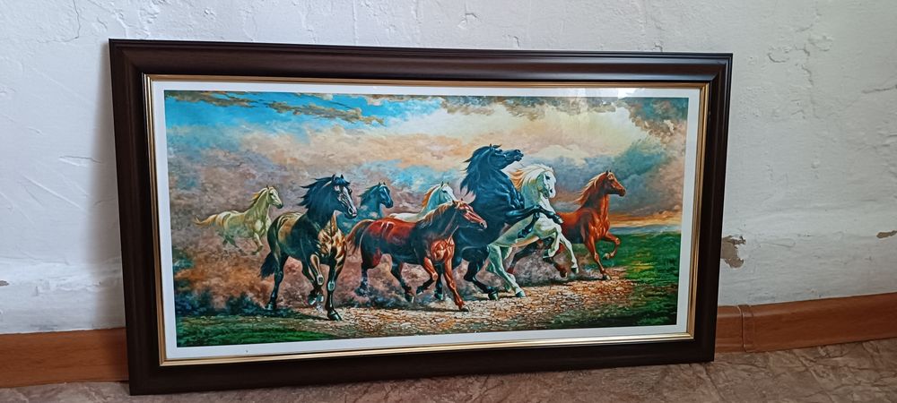 картина с лошадьми