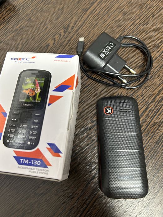 Продам новый кнопочный телефон texet
