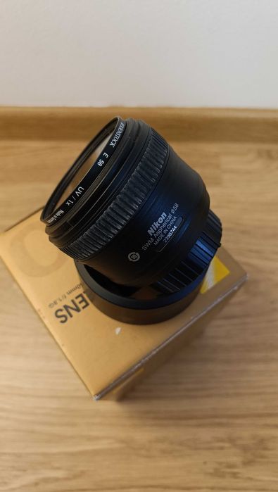 Obiectiv Nikon AF-S NIKKOR 50mm f/1.8G - Full Box + Filtru Rodenstock