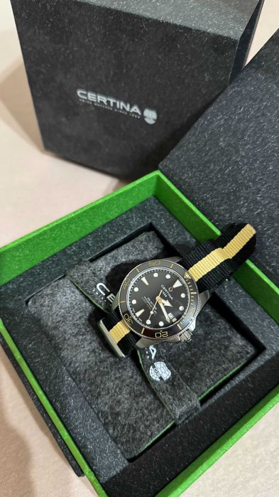 Ceas Certina DS Action Diver 40.5mm Powermatic 80 Automatic 300m ISO