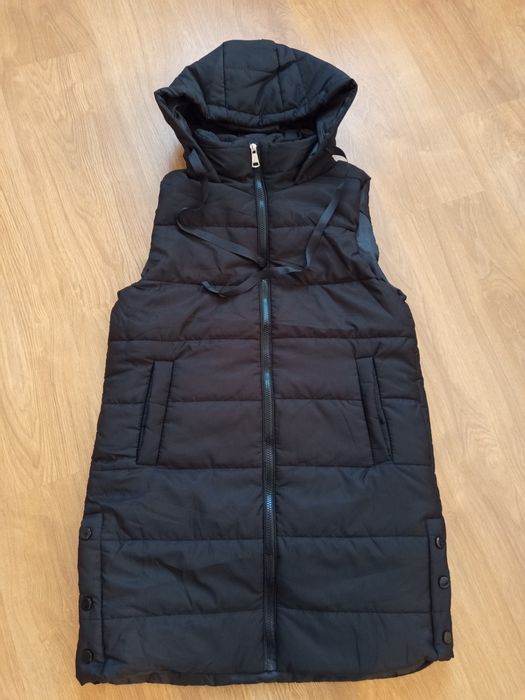 Дълга грейка с качулка