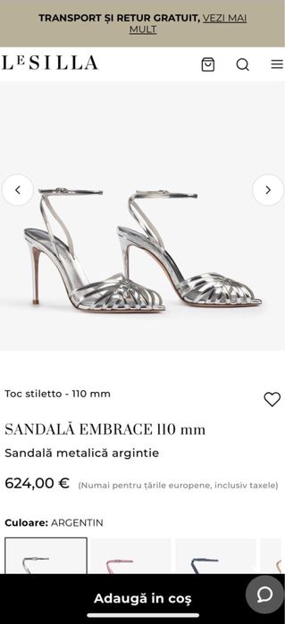 Sandale dama lux lesilla