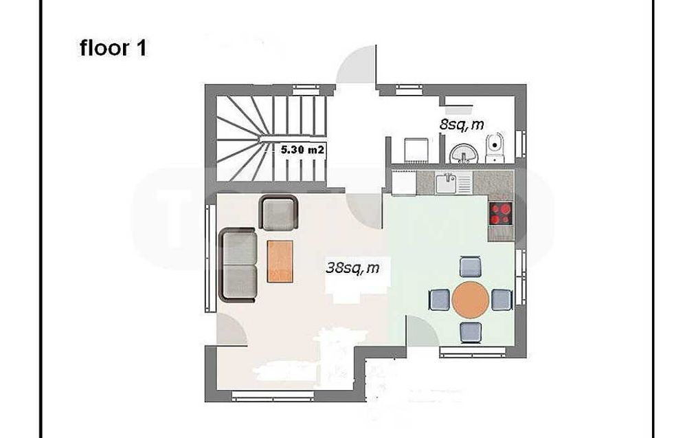 Къща с невероятна панорама близо до курорт Албена