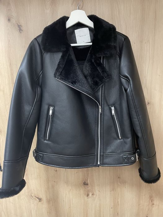 Geaca cu guler de blana Mohito