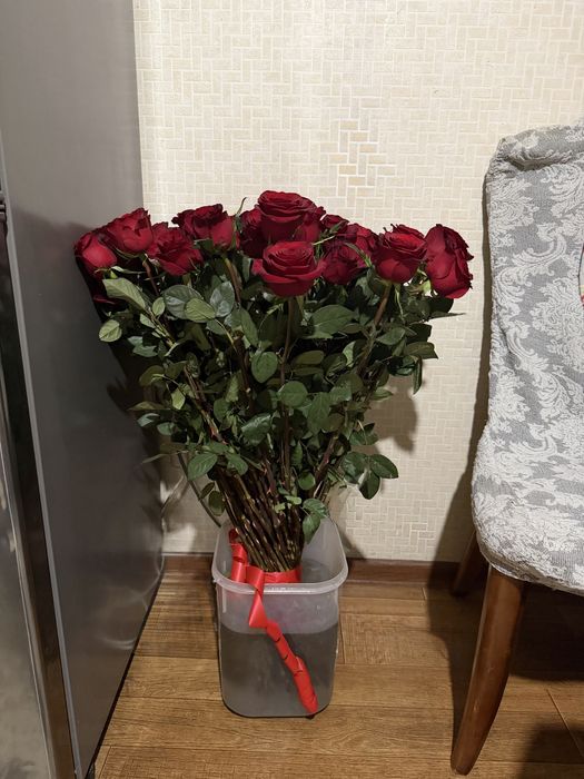 Голландские розы (1м, шт-69)