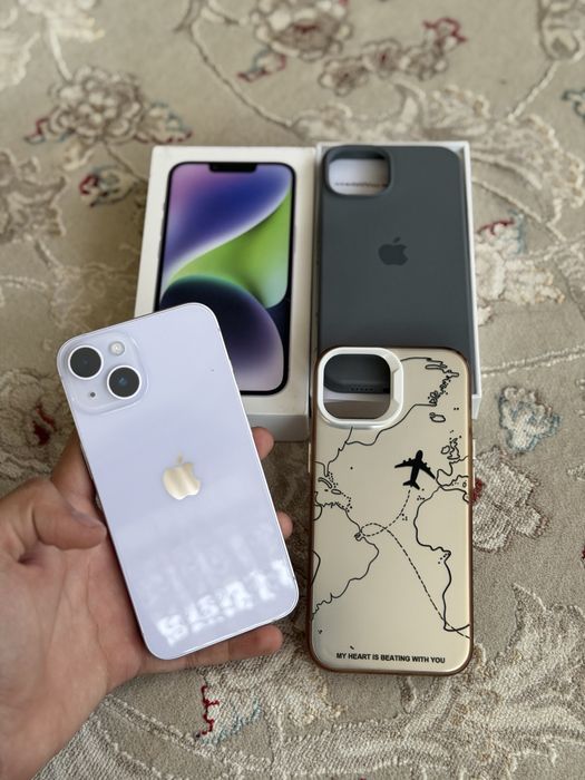 Iphone 14 сиреневый