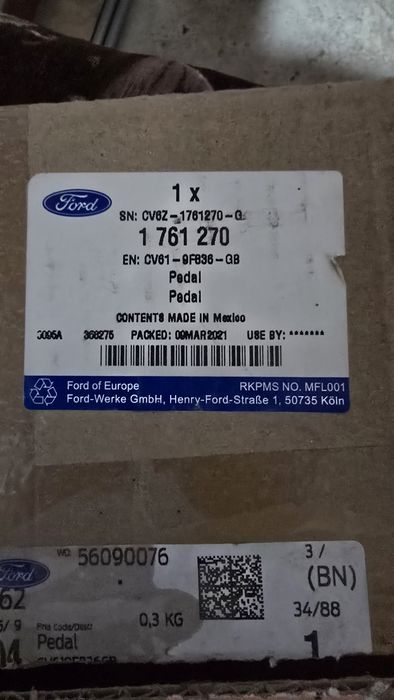 Vand pedalier Ford Kuga 2 2013-2016