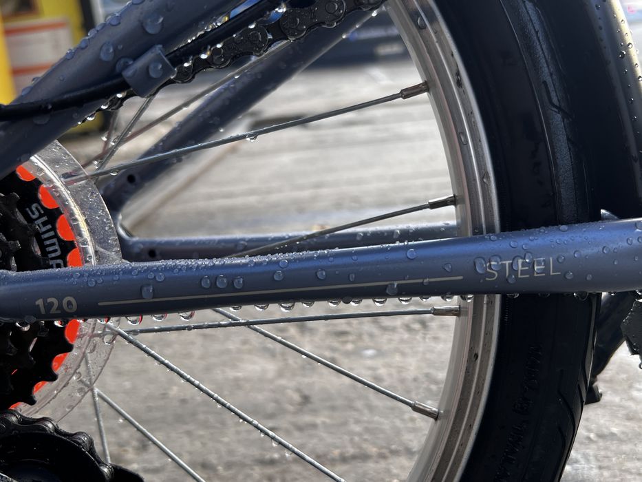 VÂND Bicicletă pliabilă Fold 120 gri