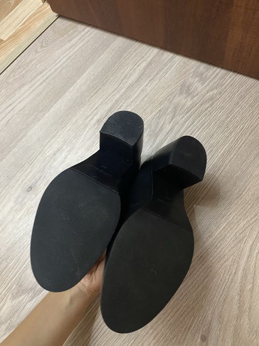 туфли кожанные черные