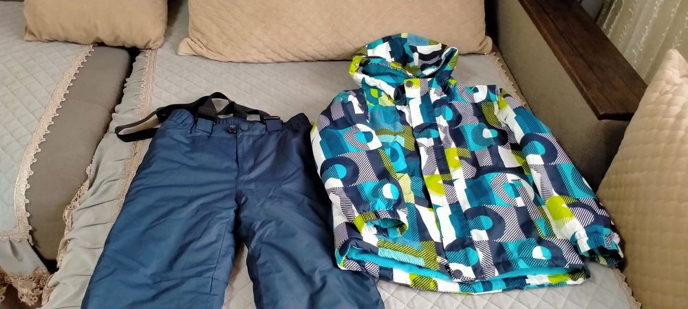 Лыжный костюм на мальчика, парка