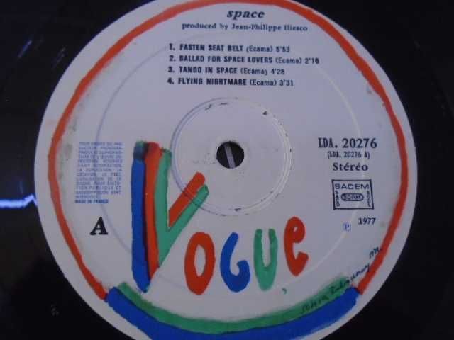 винил  пластинка  Space "Magic fly"