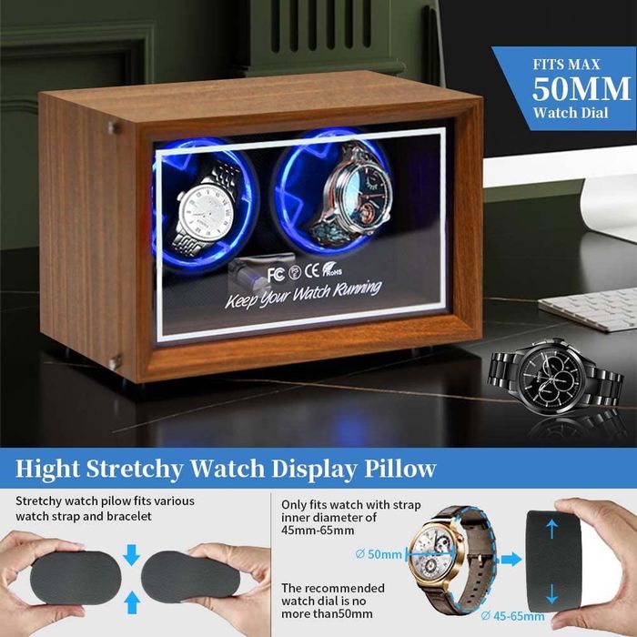 Шкатулка для часов с автоподзаводом (виндер) Доставка