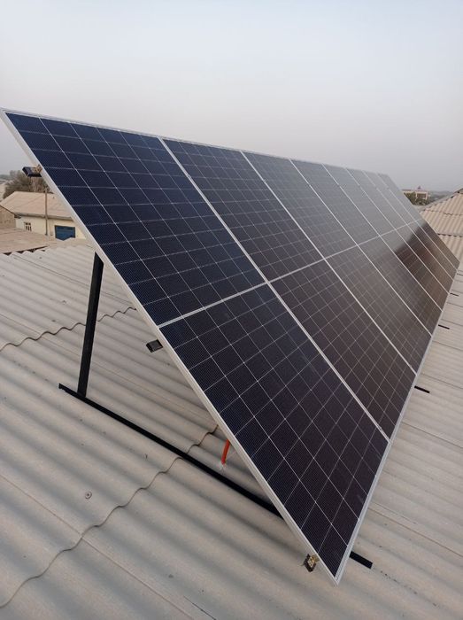 Quyosh panel stansiyasi oʻrnatish 3kw ... 100kw gacha