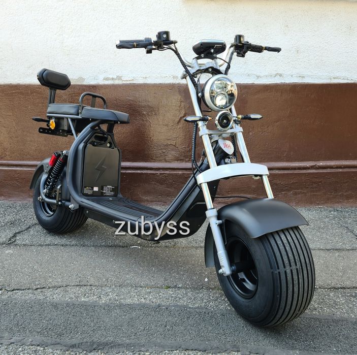 Scuter Electric Harley 1500W fara permis 25km/h
