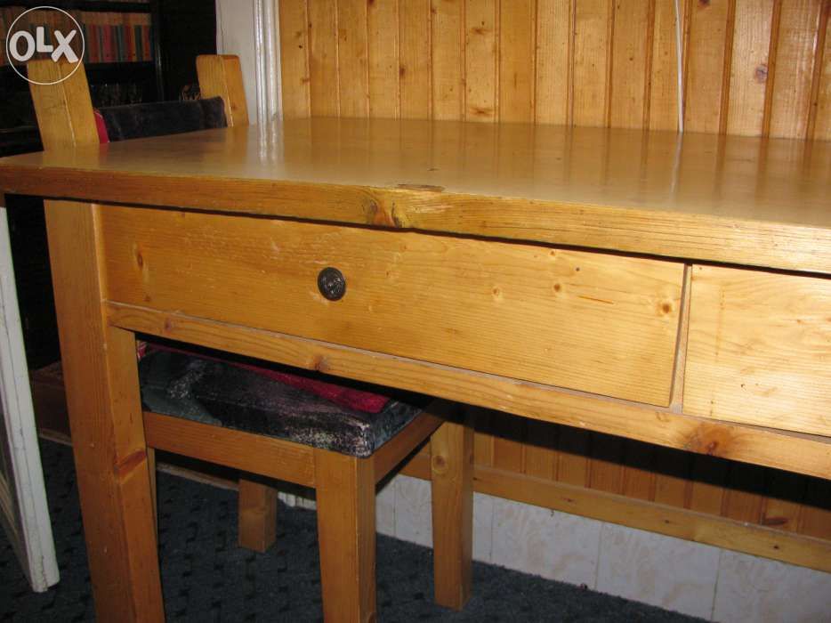 Mobilier bucatarie din lemn de brad