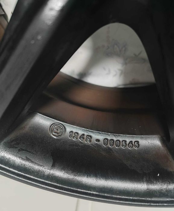 Set jante aliaj BMW 16" originale Seria 3 cu senzori TPMS HUF montați
