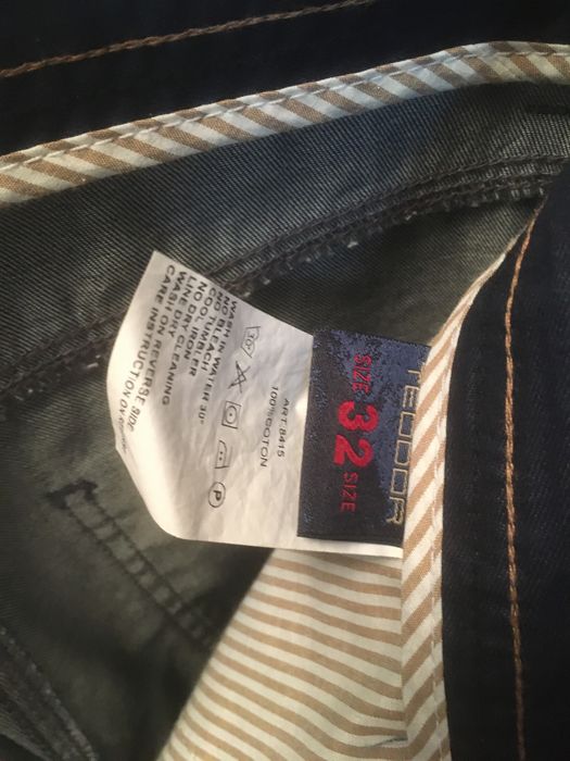 Blugi barbati Teodor bleumarin inchis marimea 32