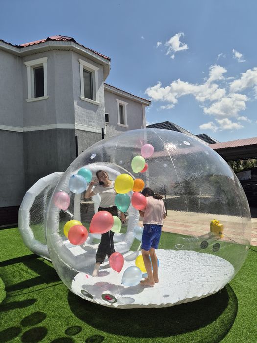 Бабл Хаус, батут