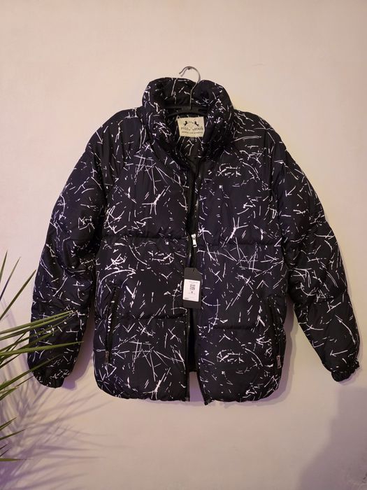 Зимно мъжко черно яке