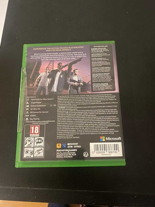 Grand Theft Auto V (GTA V) + Lies of P Xbox One/Series X