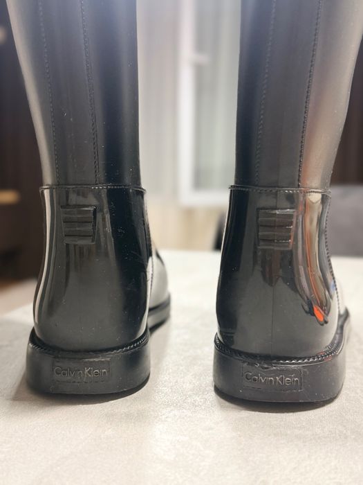Високи гумени ботуши CALVIN KLEIN