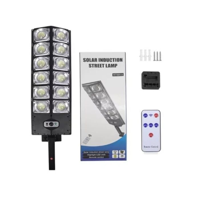 Lampa Stradala cu Incarcare Solara 3000W, 3 Moduri de iluminare