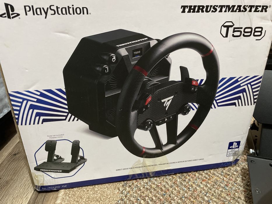 IMPECABIL -CA NOU- Volan Thrustmaster T598 Direct Drive PS5 / PS4 / PC