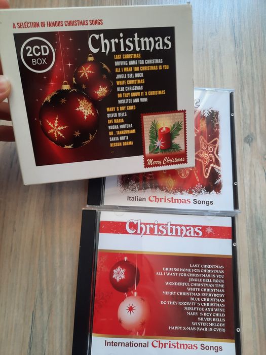 CD музика/коледни песни/латино/денс/диск