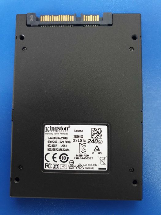 SSD Kingston A400 240 GB