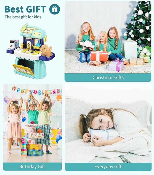 Детски игрален комплект Geyiie «Салон за домашни любимци»