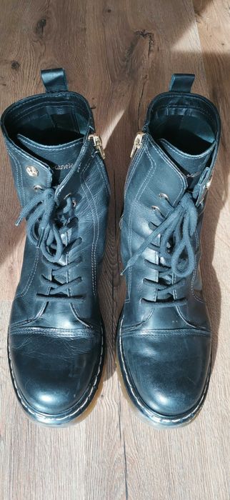 Дамски кубинки/Боти Cravo & Canela, естествена кожа, 41 номер