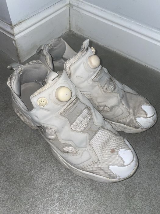 Rebook instapump white