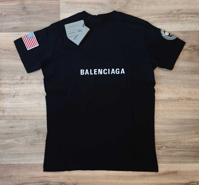 Мъжка блуза фланелка Balenciaga тениска 2024