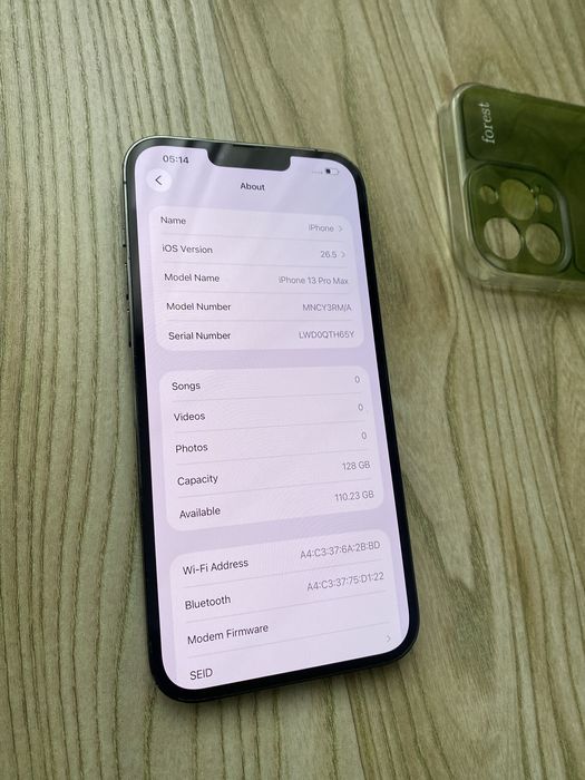 iPhone 13 PRO MAX , Verde , 93% Bateria