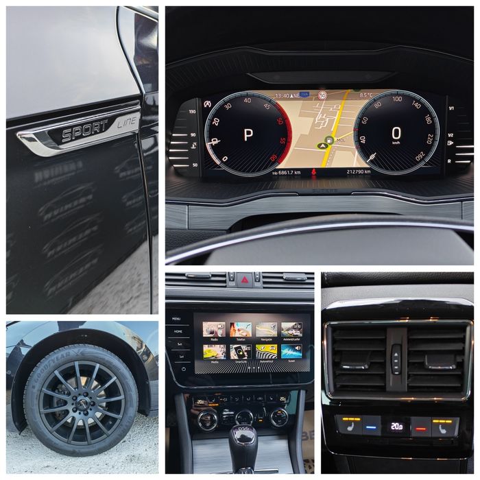Skoda Superb Sportline *GARANȚIE* 2.0 TDI *RATE* TVA Deductibil / DSG