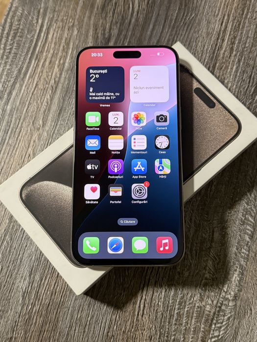 iPhone 15 Pro Max 256GB Natural Titanium