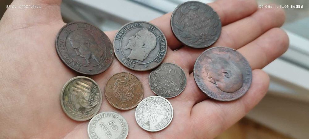 Стари Чужди интересни монети..