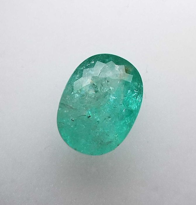 Голям Параиба турмалин - 4.96кт.! Сертифициран! Нов!