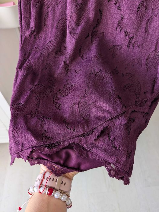 Уникална дантелена рокля H&M, размер С