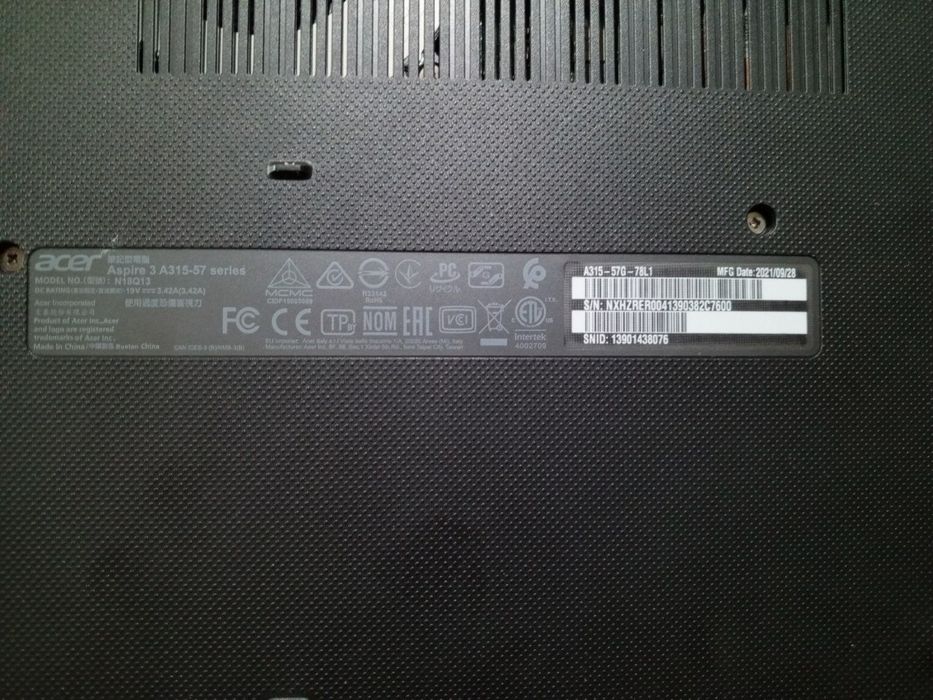 Ноутбук Acer  core i7