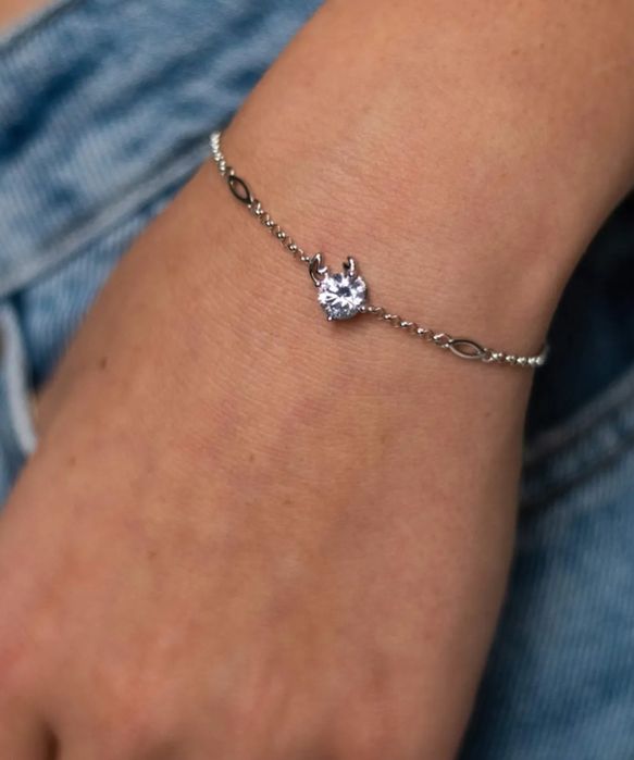 Сребърна гривна - зодия Рак - Silenti jewelry