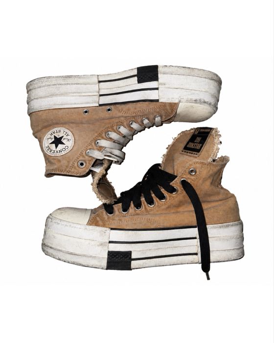 Rick Owens Converse DBL DRKSTAR Оригинал
