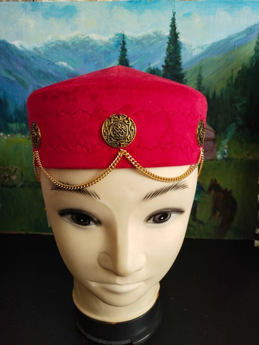 Женские тюбетейки украшенные